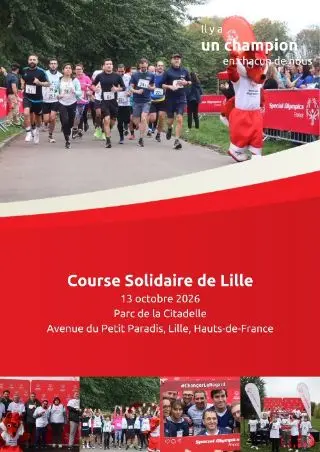 Course Solidaire Lille 2026