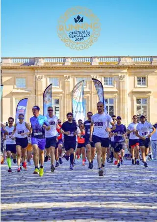 Running at the Château de Versailles