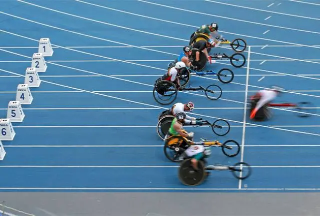 100 mètres fauteuil