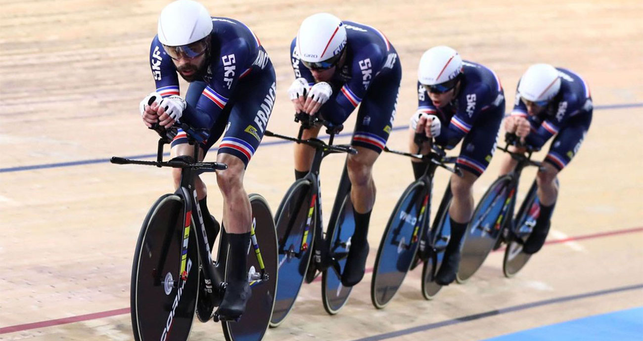 Bénévoles championnats du monde de cyclisme sur piste